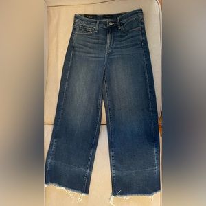 Banana republic jeans wide leg crop